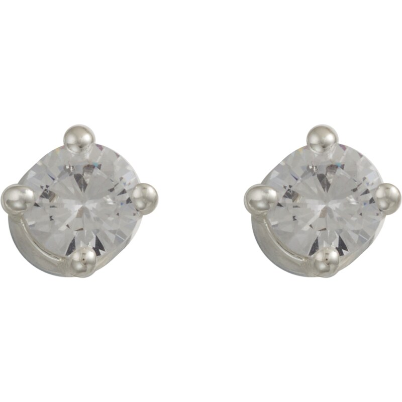 Lauren Ralph Lauren Náušnice strieborná / priehľadná 49362321