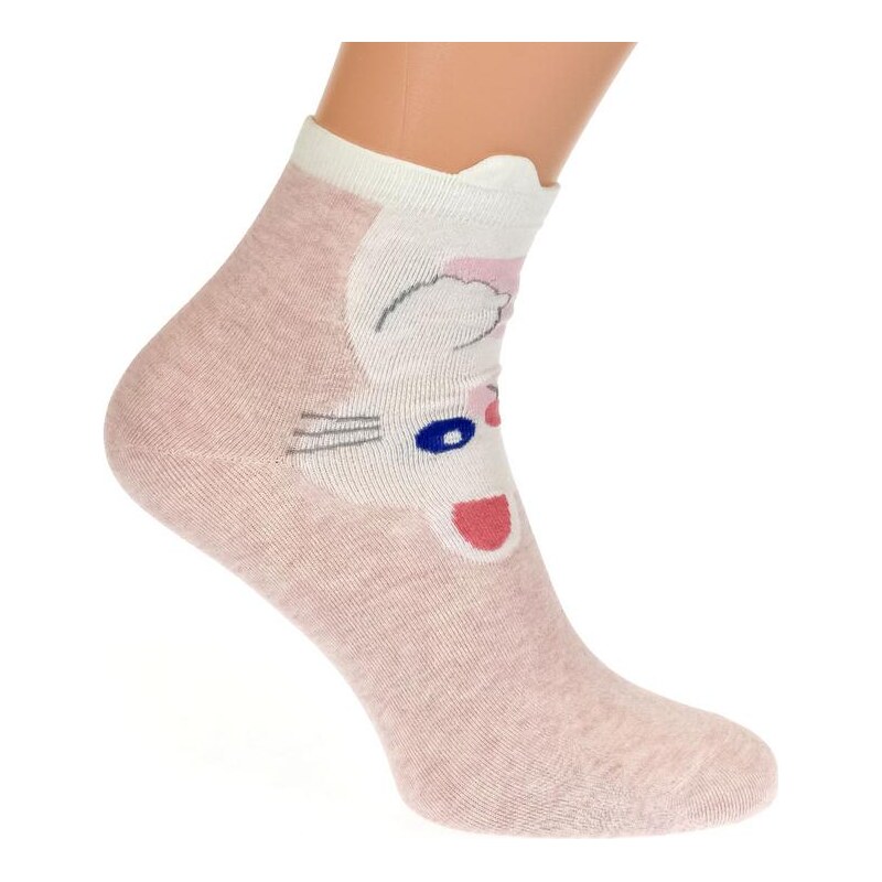 AURA.VIA Ružové ponožky DELY 20923699