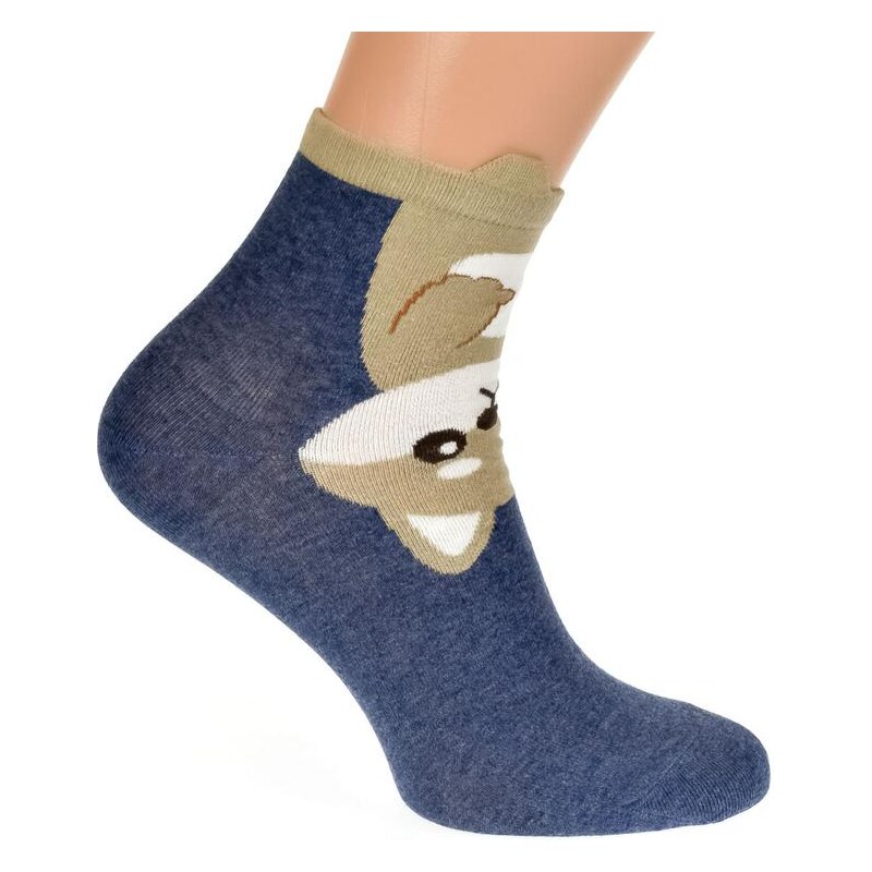 AURA.VIA Modré ponožky DELY 20923701