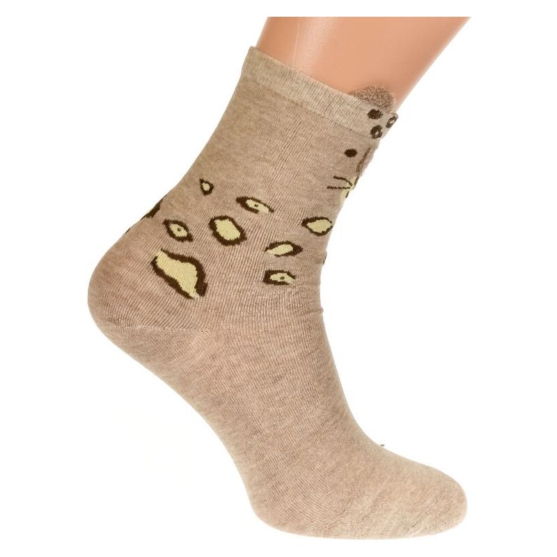 AURA.VIA Hnedé ponožky ALIT 20923720