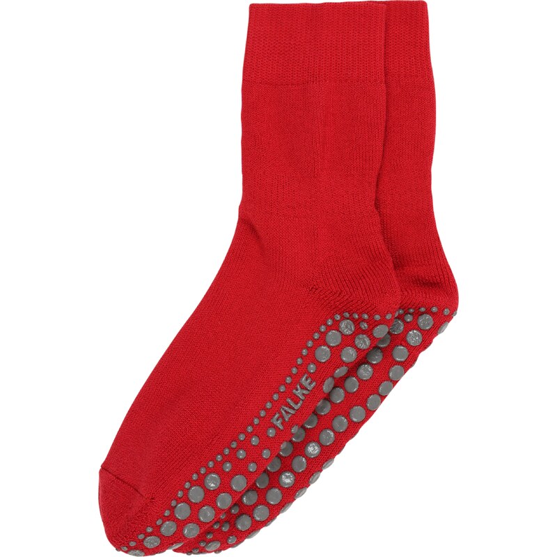 FALKE Ponožky Homepads sivá / červená 48377336