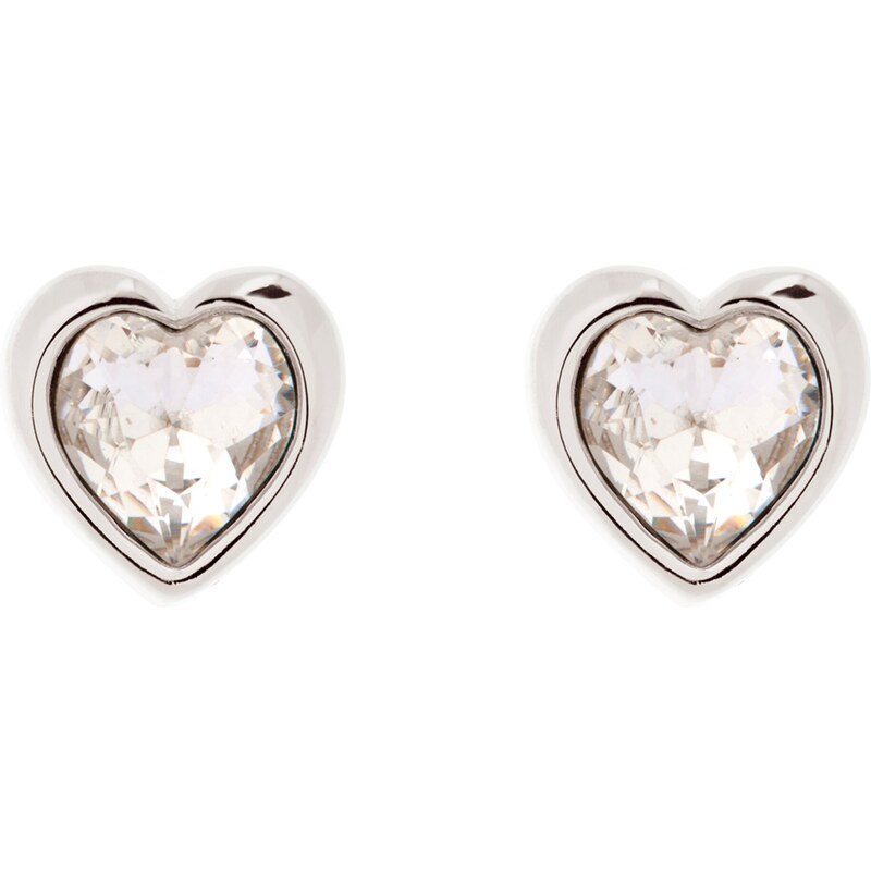 Ted Baker Náušnice HAN: CRYSTAL HEART EARRING strieborná 15591075