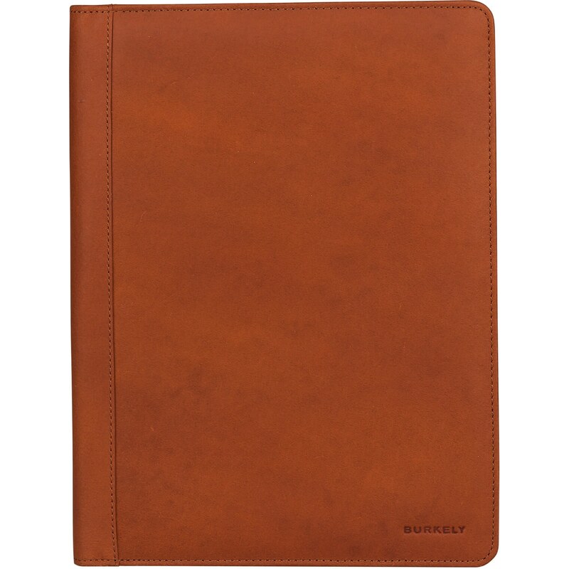 Celokožená pánska spisovka Burkely Bing - koňak 20945814