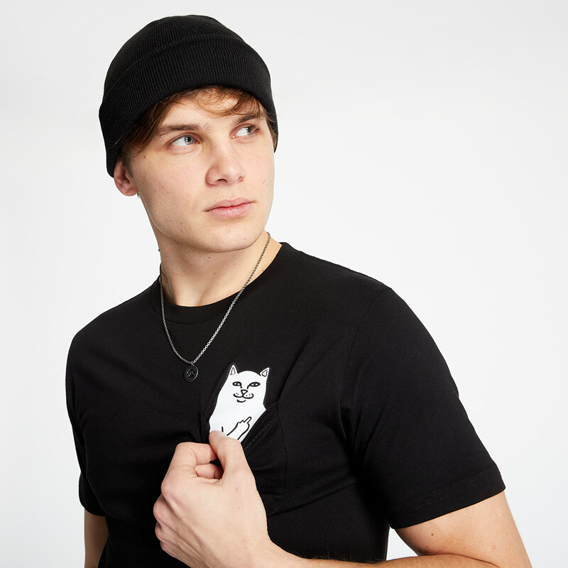 Tričko RIPNDIP Lord Nermal Pocket Tee Black M 60969333