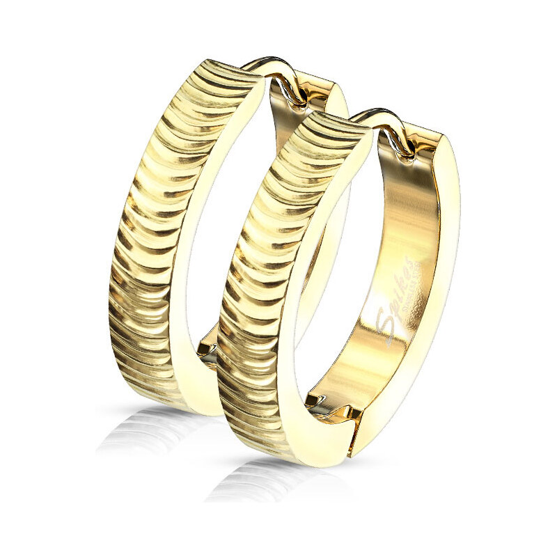 Dámske náušnice z chirurgickej ocele EDITH 43973749