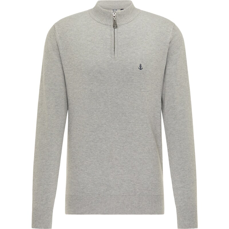 DreiMaster Maritim Sveter Prin sivá melírovaná 65831600
