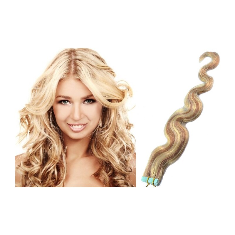 Clipinhair Vlasy pro metodu Pu Extension / TapeX / Tape Hair / Tape IN 21056928