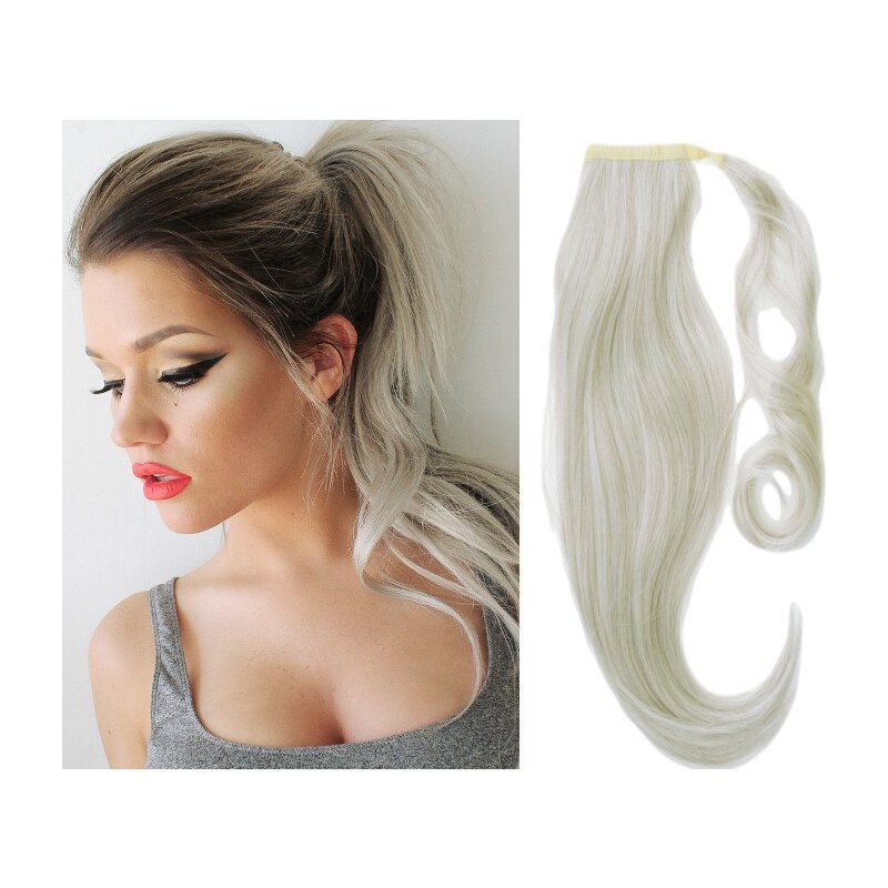 Clipinhair Clip in příčesek culík / cop 100% japonský kanekalon 60cm - 21056880