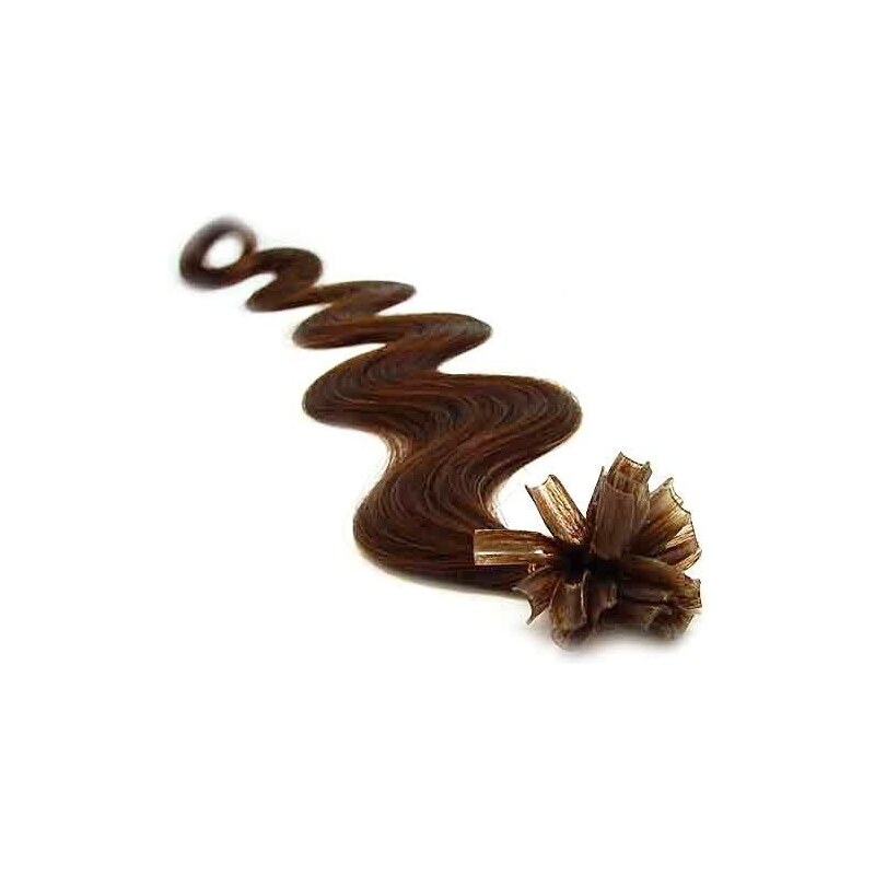 Clipinhair Vlasy európskeho typu na predlžovanie keratínom 60cm vlnité 21057019