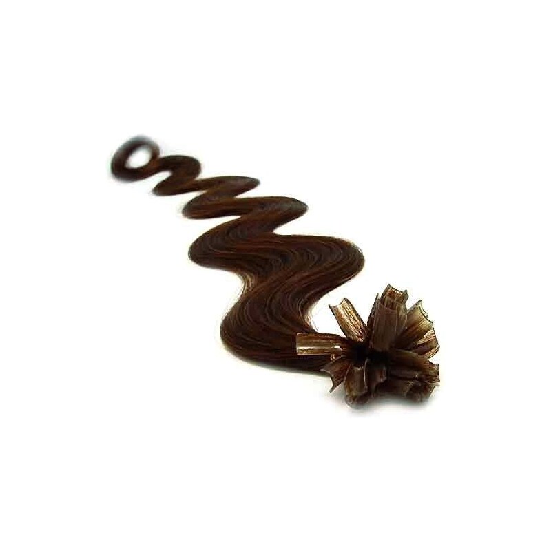 Clipinhair Vlasy európskeho typu na predlžovanie keratínom 60cm vlnité 21057020