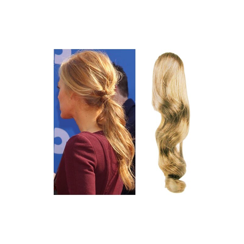 Clipinhair CLIP IN COP VLNITÝ 100% ĽUDSKÉ REMY VLASY 60CM - PRÍRODNÁ 21057157