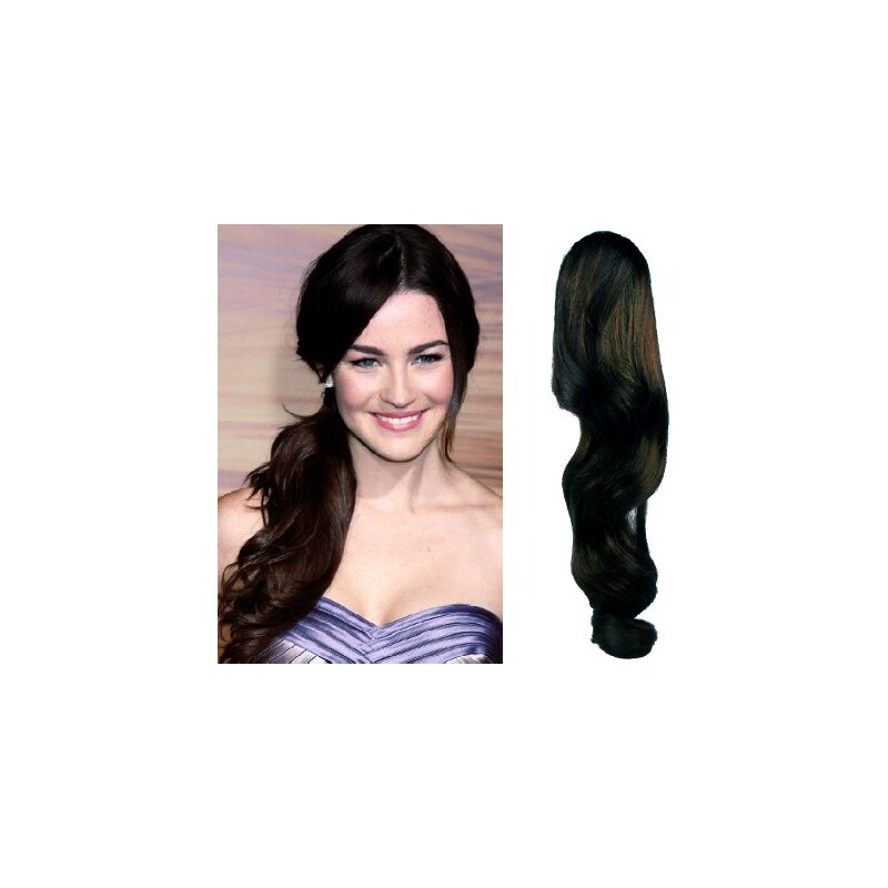 Clipinhair CLIP IN COP VLNITÝ 100% ĽUDSKÉ REMY VLASY 60CM - PRÍRODNÁ 21057161