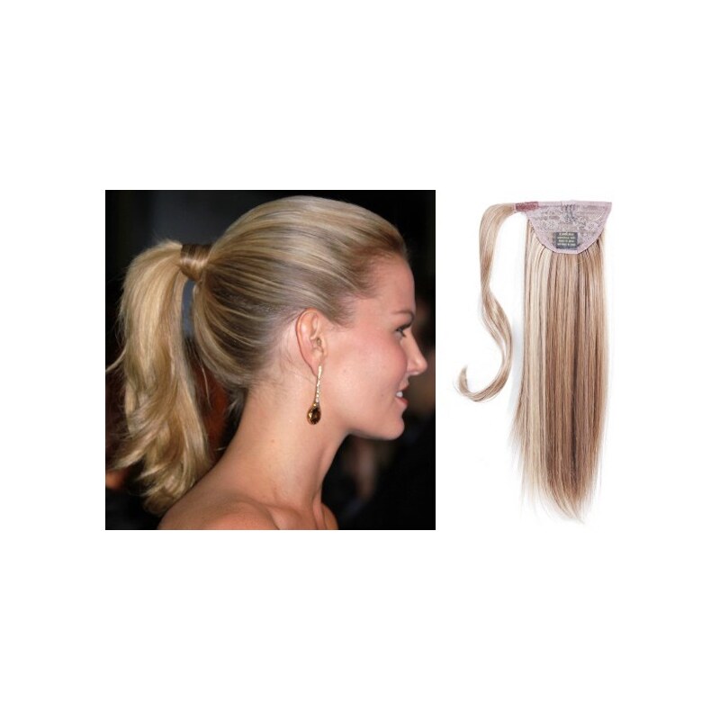 Clipinhair CLIP IN COP 100% ĽUDSKÉ REMY VLASY 50CM - PLATINA/SVETLO 21057190