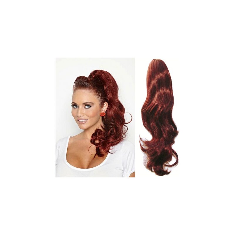 Clipinhair Clip in príčesok cop/vrkoč 100% japonský kanekalon 60cm 21057214