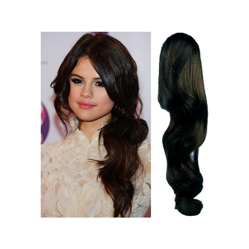 Clipinhair Clip in príčesok cop/vrkoč 100% japonský kanekalon 60cm 21057217