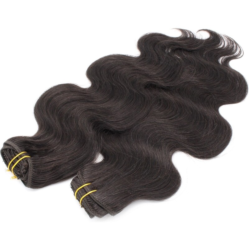 Clipinhair Vlnitý clip in maxi set 53cm pravé ľudské vlasy - REMY 200g 21057252