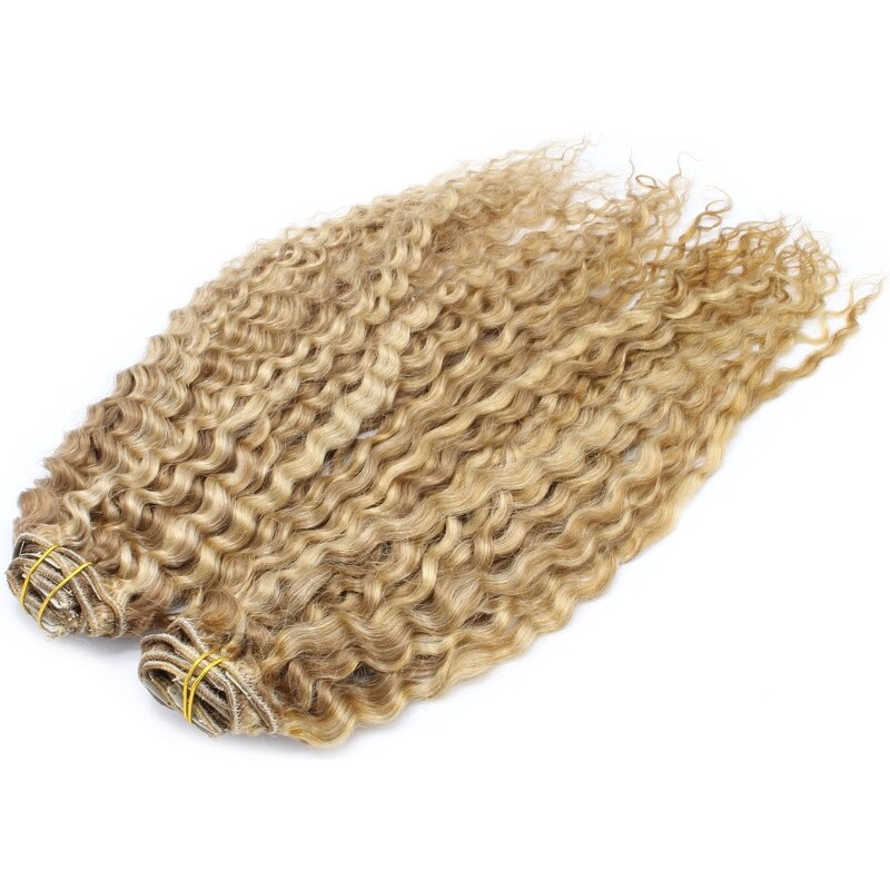 Clipinhair Kučeravý clip in maxi set 53cm pravé ľudské vlasy - REMY 21057268