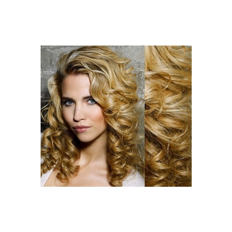 Clipinhair Clip in kučeravé vlasy 100% ľudské REMY 53 cm - prírodná 21057335