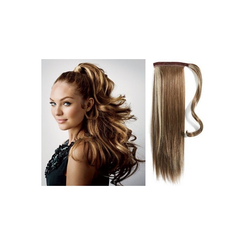 Clipinhair Clip in príčesok cop/vrkoč 100% japonský kanekalon 60cm - 21057312