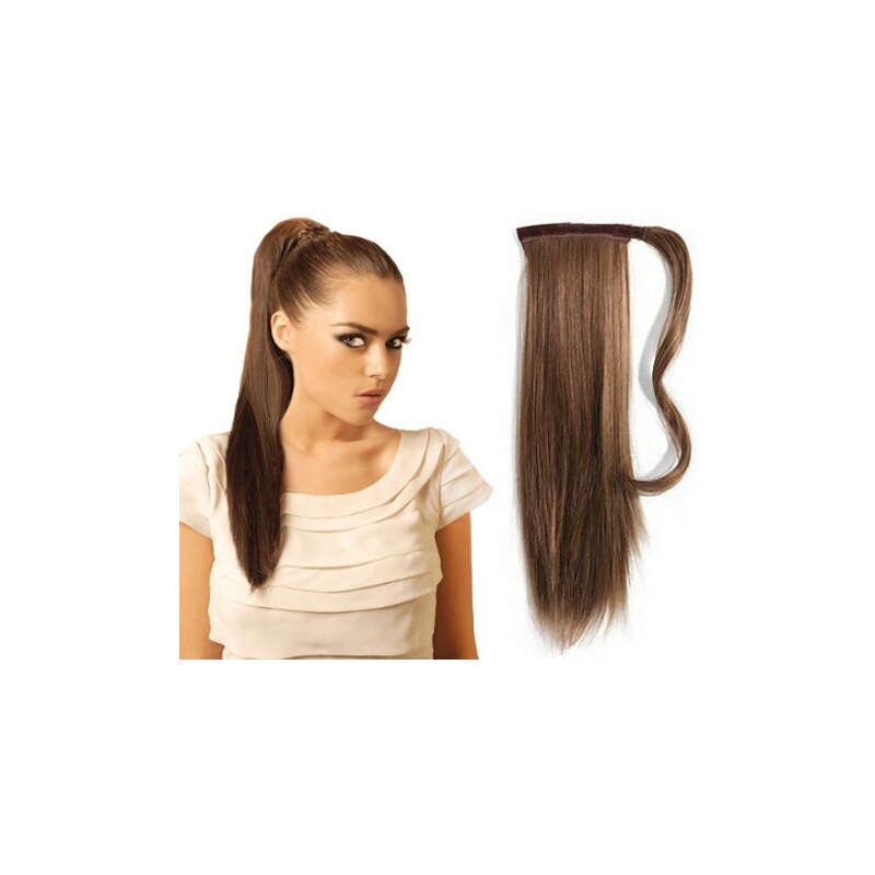 Clipinhair Clip in príčesok cop/vrkoč 100% japonský kanekalon 60cm - 21057317