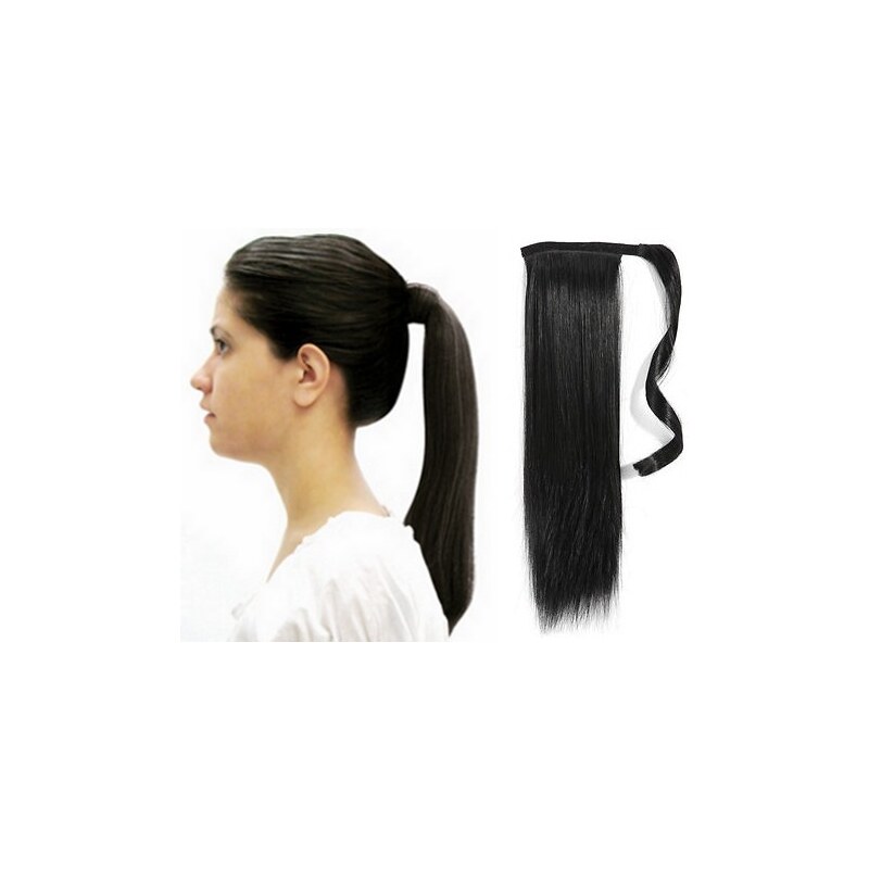 Clipinhair Clip in príčesok cop/vrkoč 100% japonský kanekalon 60cm - 21057319