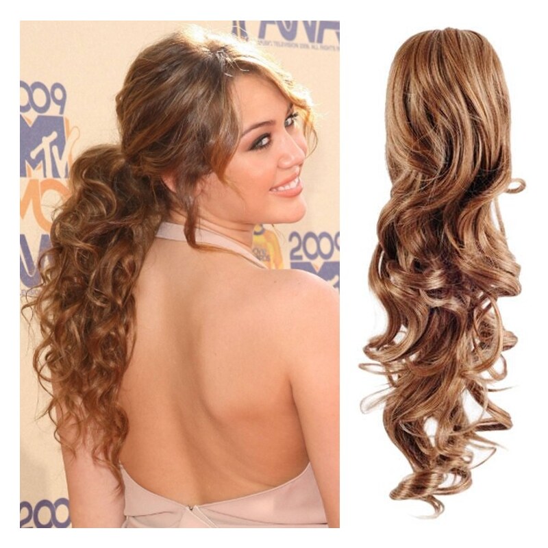 Clipinhair Clip in príčesok cop/vrkoč 100% japonský kanekalon 60cm 21057296