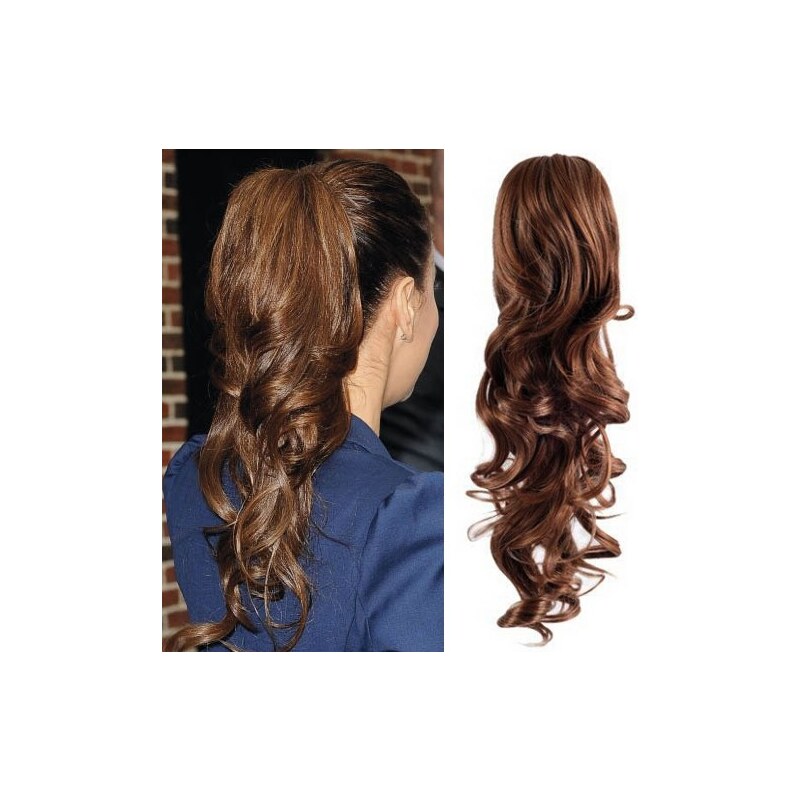 Clipinhair Clip in príčesok cop/vrkoč 100% japonský kanekalon 60cm 21057297