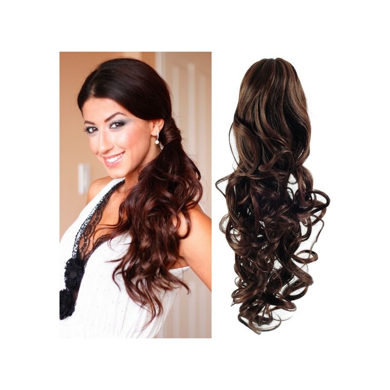 Clipinhair Clip in príčesok cop/vrkoč 100% japonský kanekalon 60cm 21057298