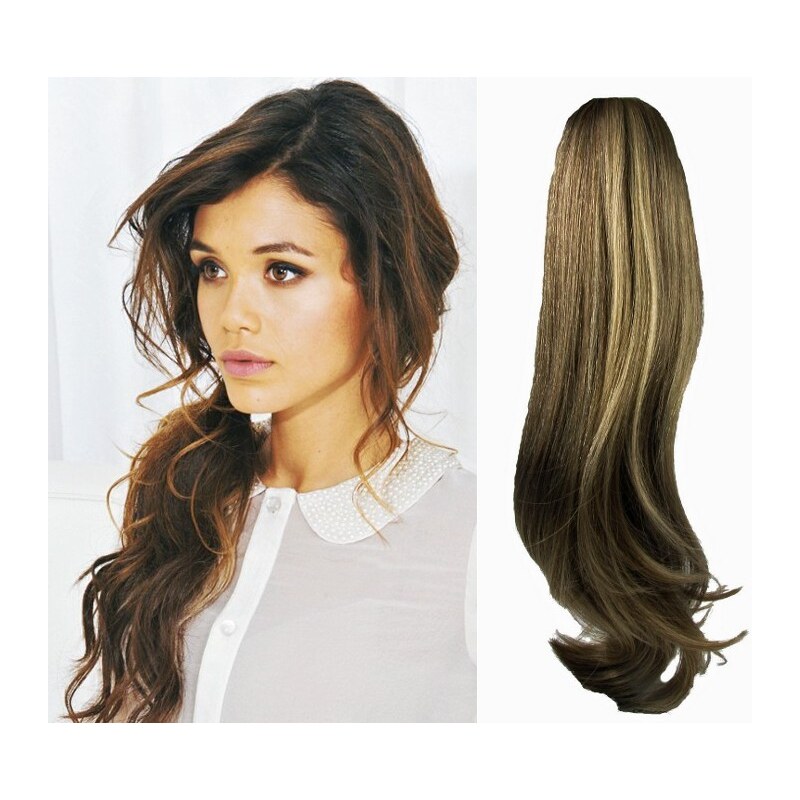 Clipinhair Clip in príčesok cop/vrkoč 100% japonský kanekalon 60cm 21057302