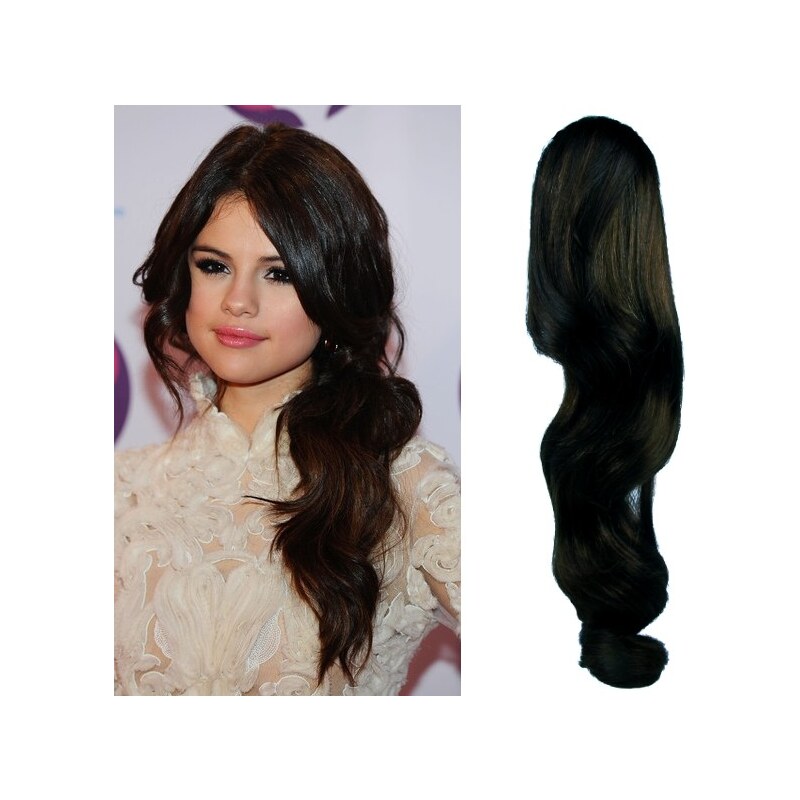 Clipinhair Clip in príčesok cop/vrkoč 100% japonský kanekalon 60cm 21057309