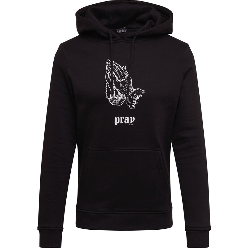 Mister Tee Mikina čierna / biela 21160757