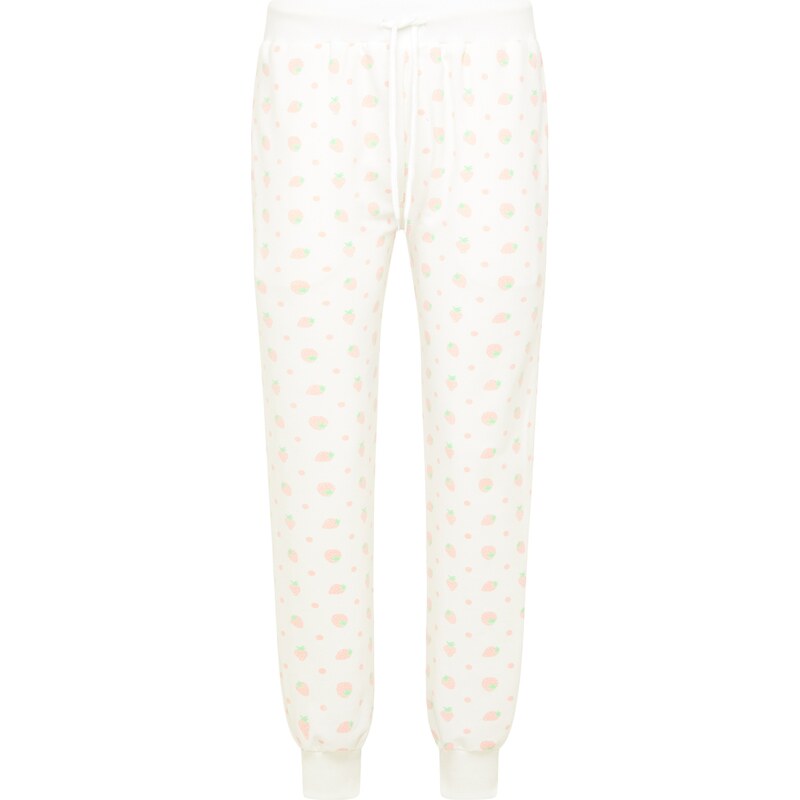 MYMO Nohavice limetová / broskyňová / biela ako vlna 65867710