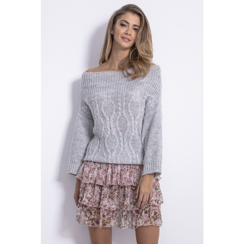 Glara Dámsky svetrík s odhalenými ramenami 36988405