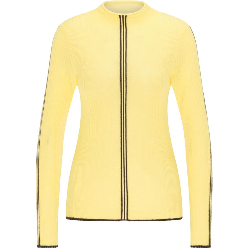 MYMO Sveter svetložltá / čierna 63140699