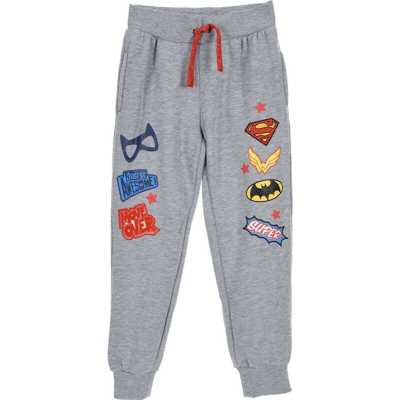 DC COMICS Super Hero Girls - Sivé dievčenské tepláky 21115149