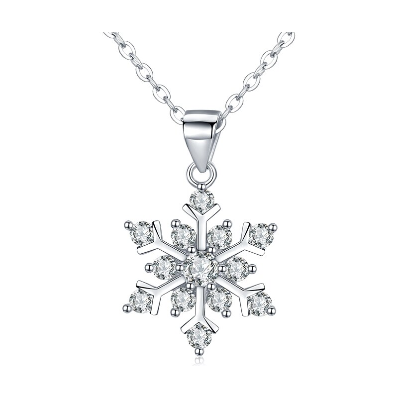 Olivie Strieborný prívesok SNEHOVÁ VLOČKA 4757 21224316