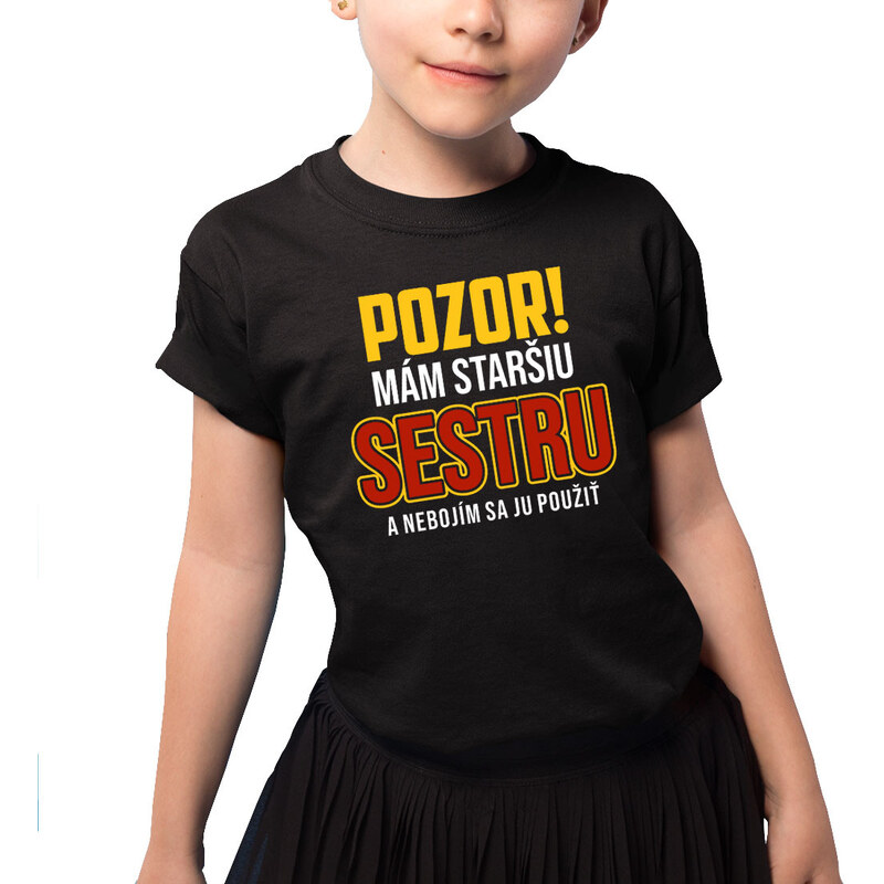 E-shop Garibald Pozor! Mám staršiu sestru a nebojím sa ju použiť -