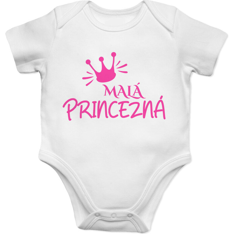 E-shop Garibald Malá princezná - body s potlačou
