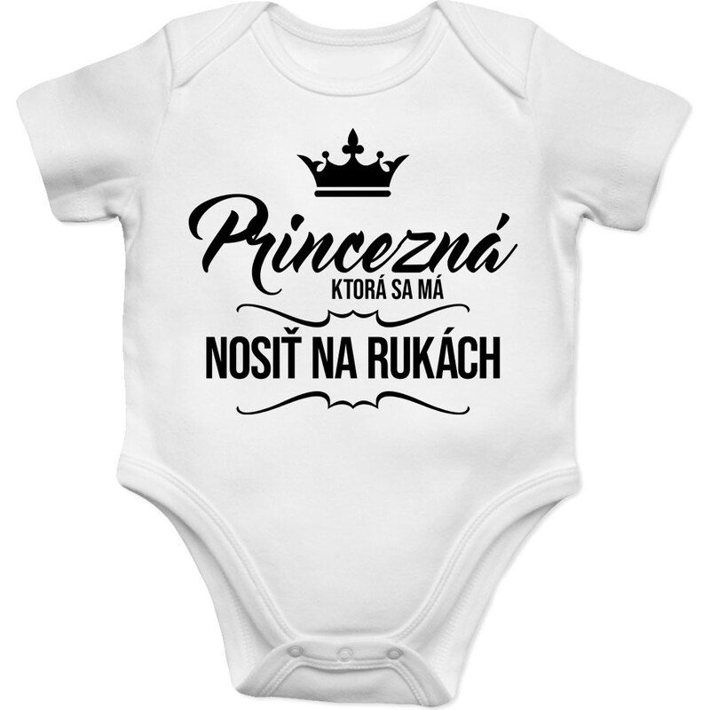 E-shop Garibald Princezná, ktorá sa má nosiť na rukách - body s
