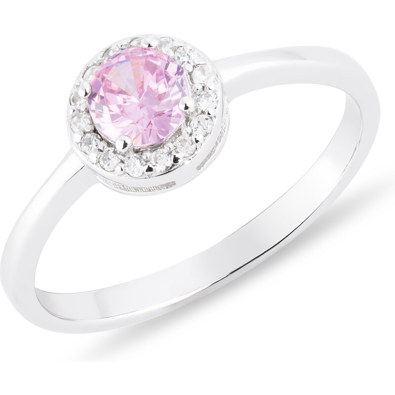 Olivie Detský prstienok RUŽOVÝ ZIRKÓN 4723 21224283
