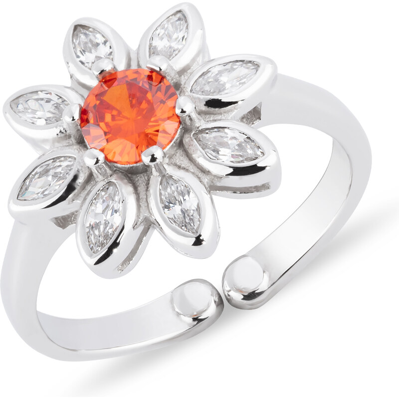 Olivie Detský prstienok KYTIČKA nastaviteľný 4730 21224290