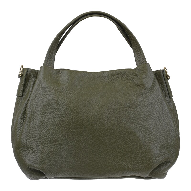 Zelená kožená talianska crossbody kabelka Tea Verde NovaKabelka.sk 46383915