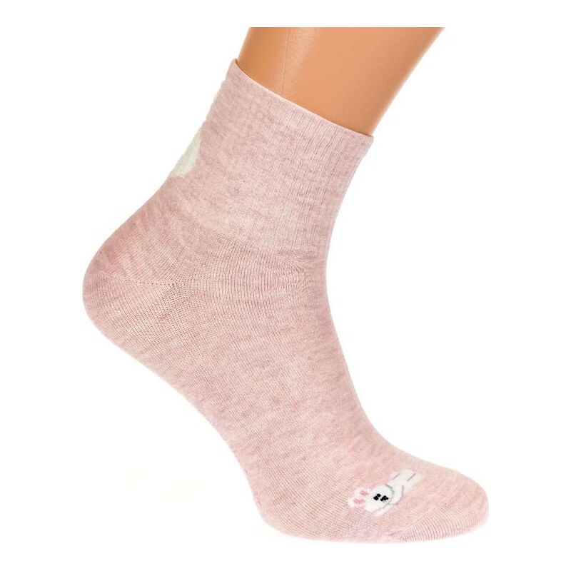 AURA.VIA Ružové ponožky ENJO 46150756