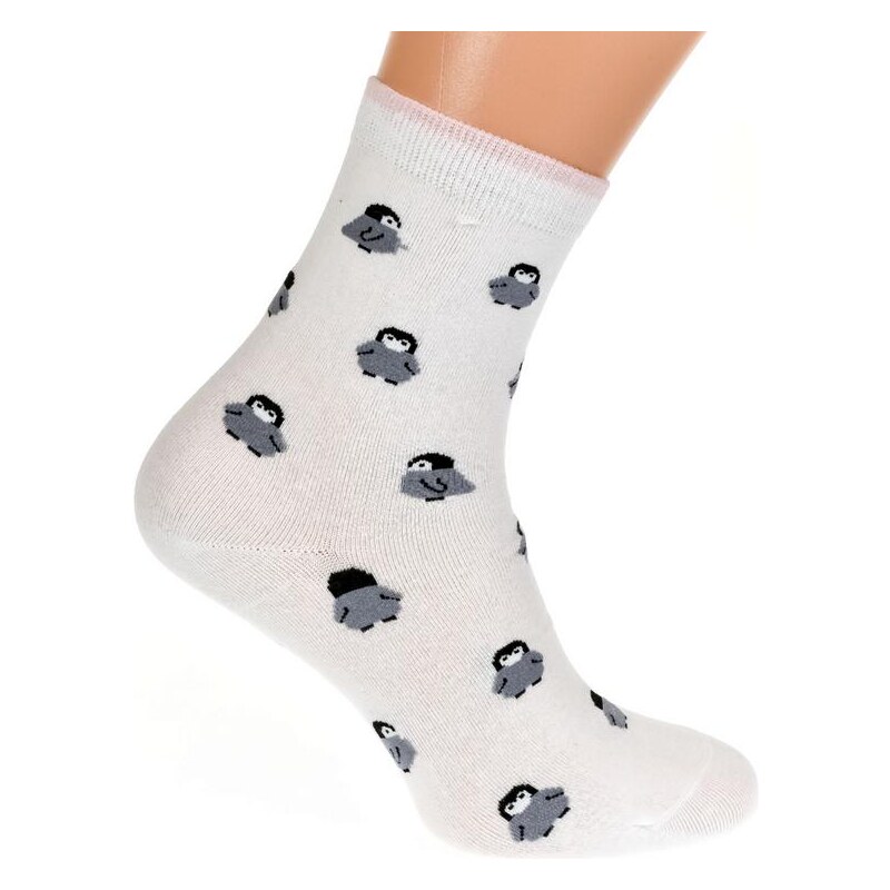 AURA.VIA Biele ponožky ISS 46300427