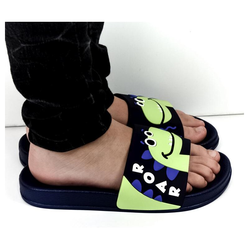 WINK Detské tmavo-modré šľapky ROAR 21222709