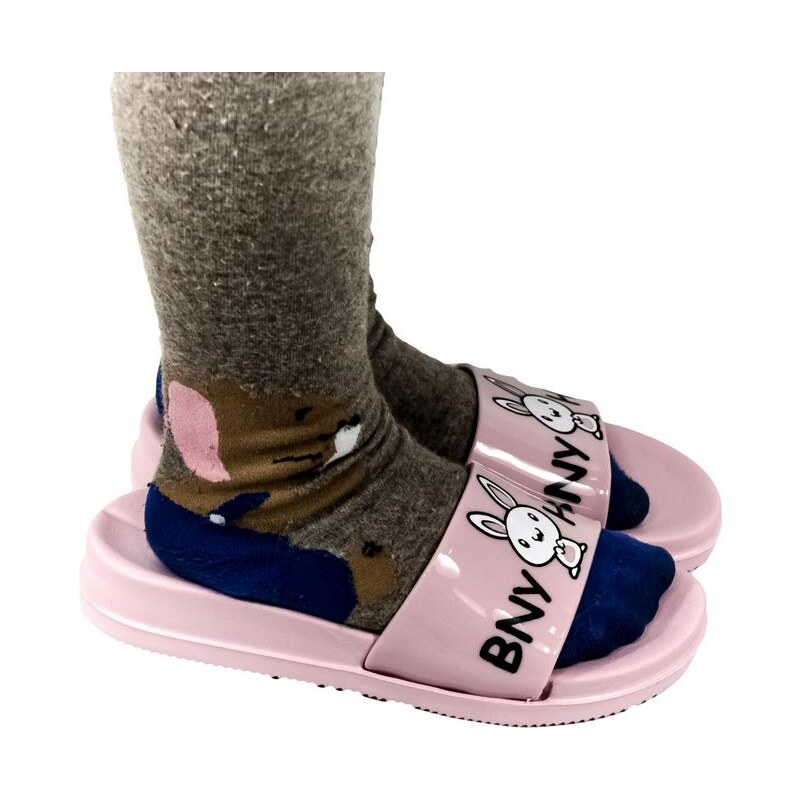 WINK Detské ružové šľapky BNY 21222740