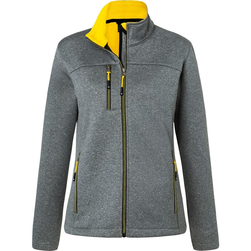 Daiber James & Nicholson Dámska 2 vrstvová softshellová bunda sivý 62676231