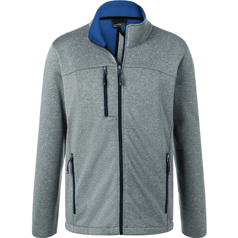 Daiber James & Nicholson Pánska 2 vrstvová softshellová bunda sivý 21231961