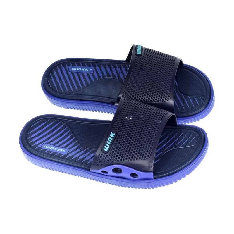 Pánske modré šľapky WINK LARSON 21227791