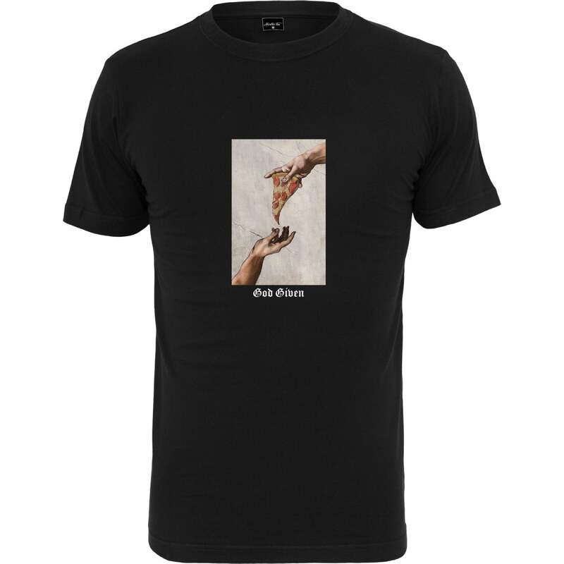 Mister Tee Tričko God Given Pizza zmiešané farby / čierna 65867306